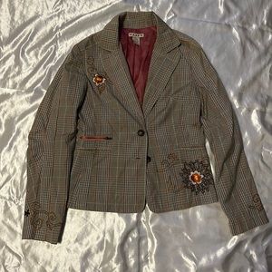 Embroidery jacket western